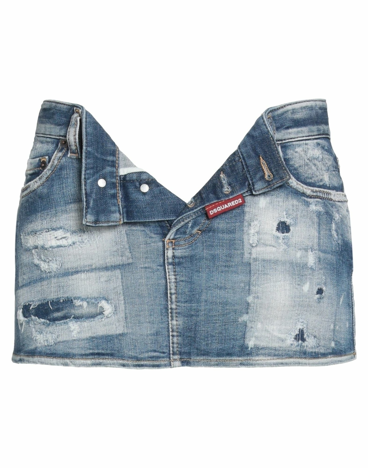 Dsquared2 Womens Denim skirt in Blue