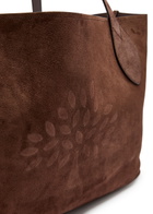 Mulberry Oversized Suede Tote bag - Chocolate - One Size