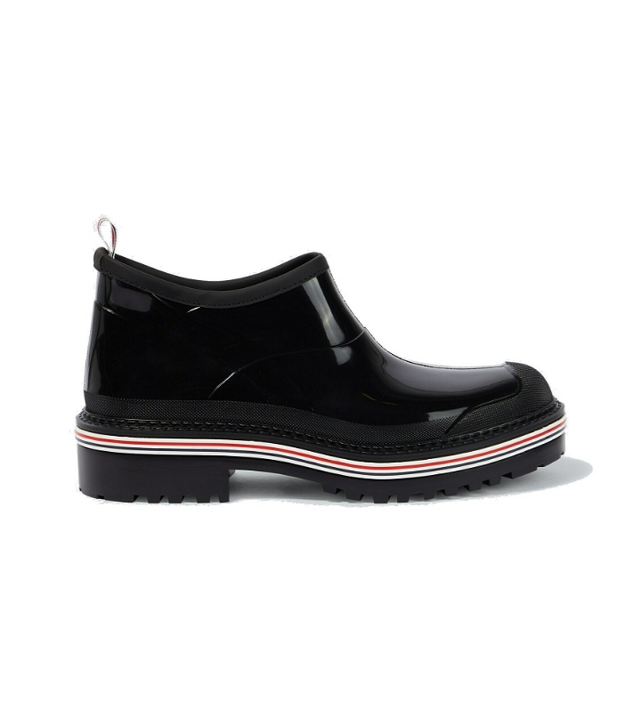 Photo: Thom Browne - Rubber ankle boots