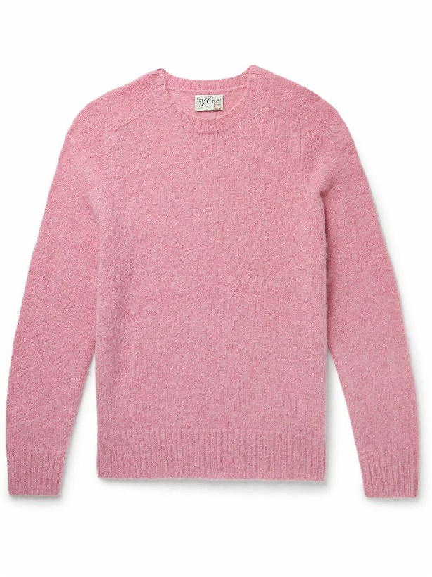 Photo: J.Crew - Wool Sweater - Pink