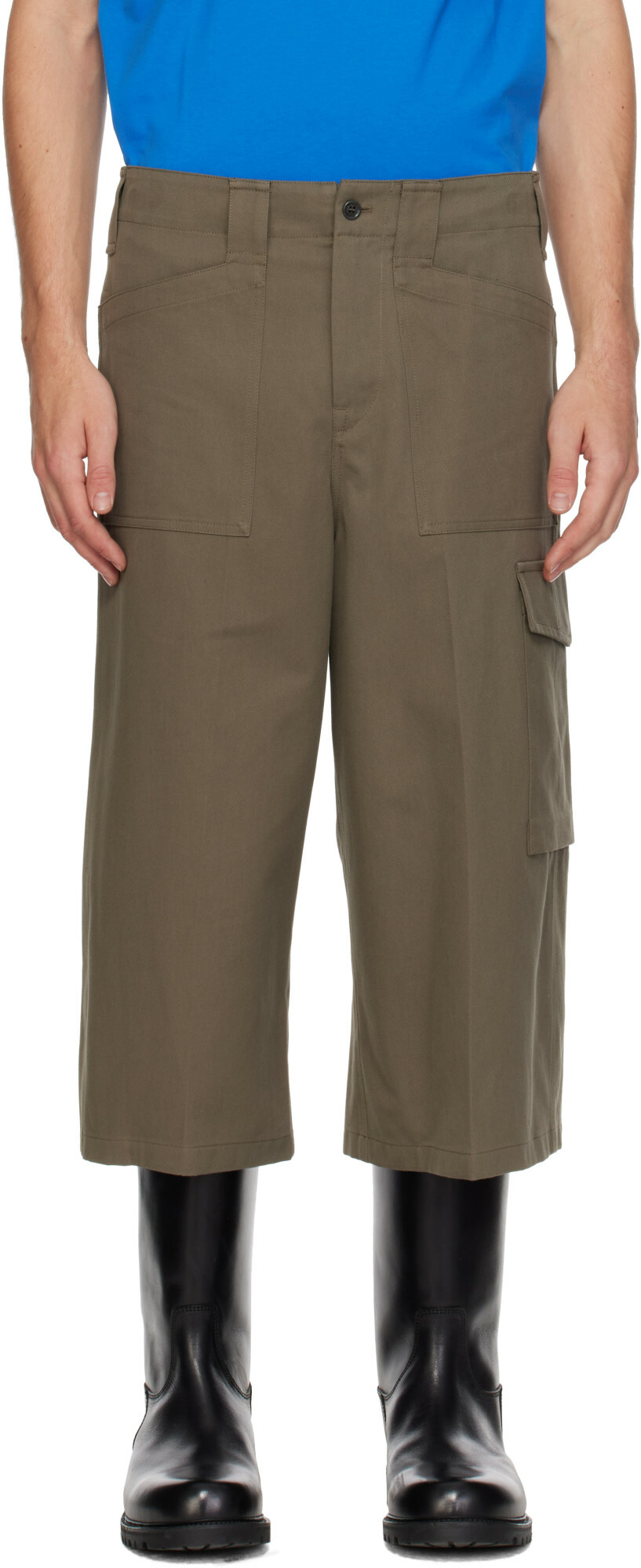 Rier Khaki Cargo Shorts