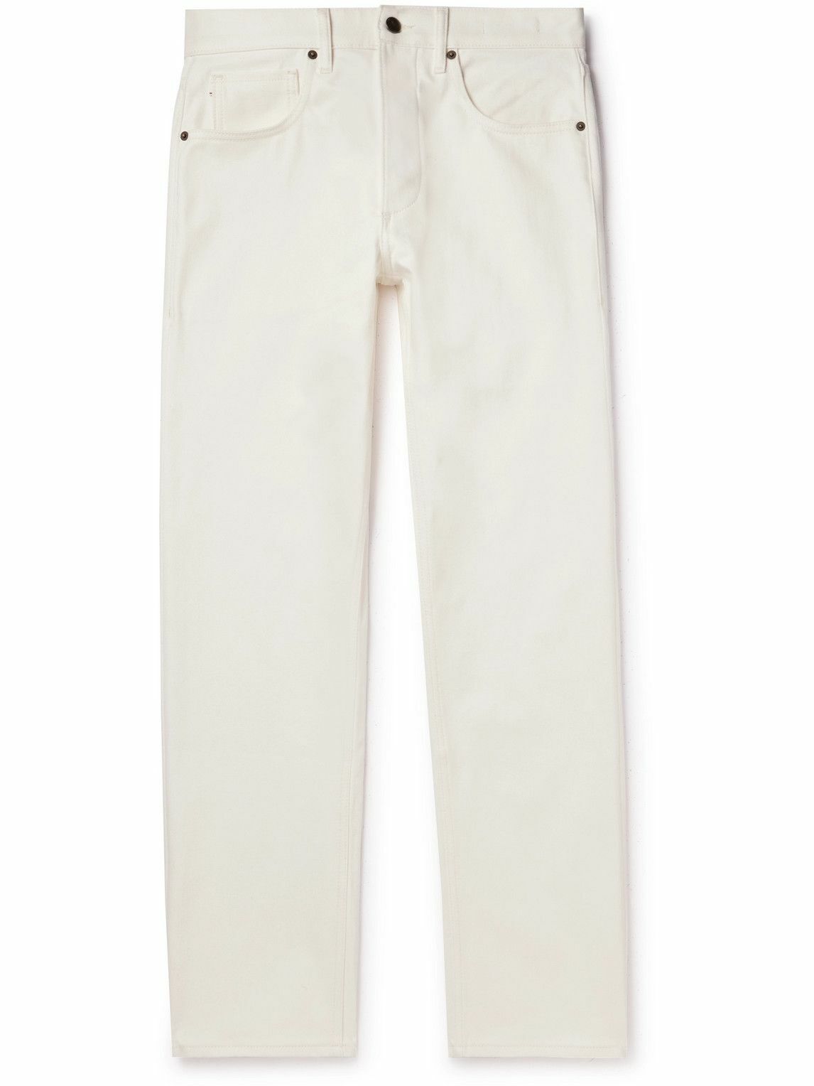 Saman Amel - Slim-Fit Straight-Leg Jeans - Neutrals Saman Amel