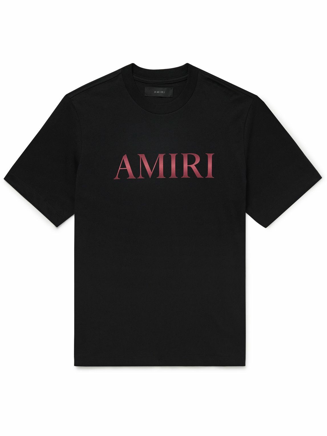 AMIRI - Logo-Print Cotton-Jersey T-Shirt - Black Amiri