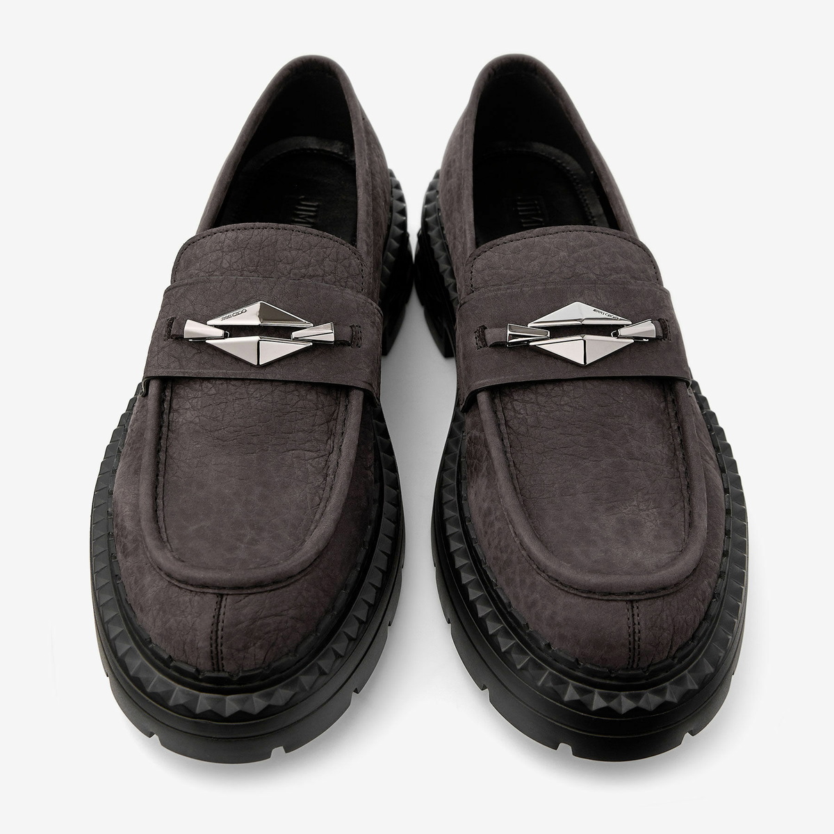 JIMMY CHOO MEN’S Marlo shoe Marlow Diamond/M | Black Brushed Leather Shoes | JIMMY CHOO main image 4