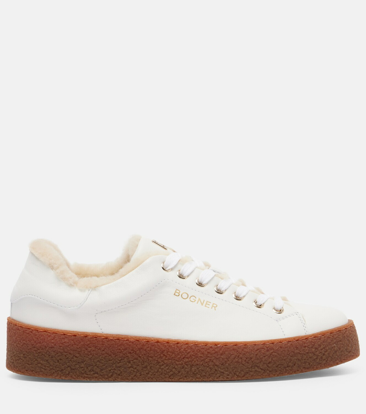 Bogner Lucerne shearling-lined leather sneakers