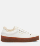 Bogner Lucerne shearling-lined leather sneakers