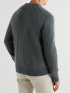 Massimo Alba - Mohair and Silk-Blend Cardigan - Gray