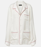 Tom Ford Silk twill pajama shirt