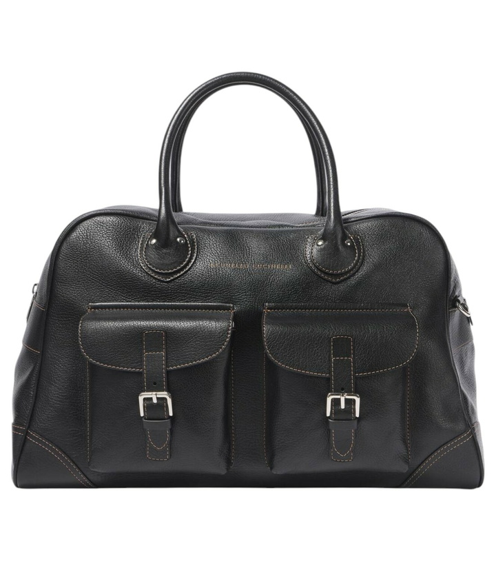 Photo: Brunello Cucinelli Leather duffel bag