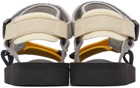 Suicoke Blue & Brown Hay Edition DEPA MIX D Sandals