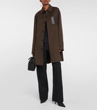 Loewe Anagram wool and cashmere coat