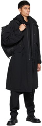Yohji Yamamoto Black Wool Knit Vest