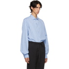 Gucci Blue Striped Alessandro Shirt
