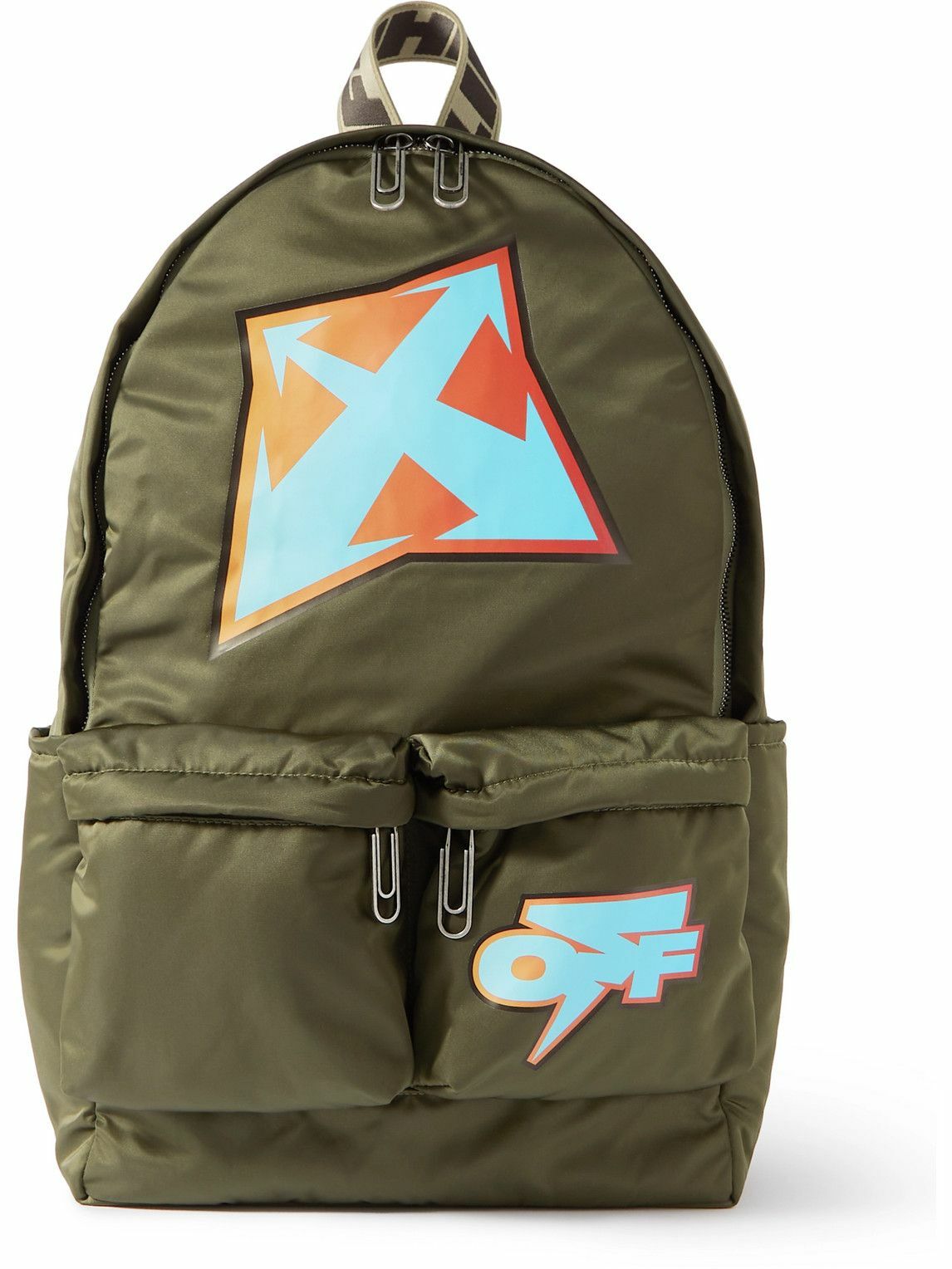 Off-White Unfinished 3M Arrows Backpack Off-White