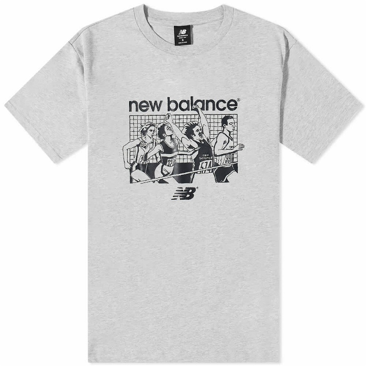 Photo: New Balance Men's NB Athletics 90's Graphic T-Shirt in Athletic Grey