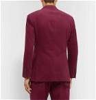 Freemans Sporting Club - Slim-Fit Cotton-Corduroy Suit Jacket - Burgundy