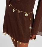 Oséree Embellished chain belt