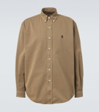 Prada Embroidered cotton shirt