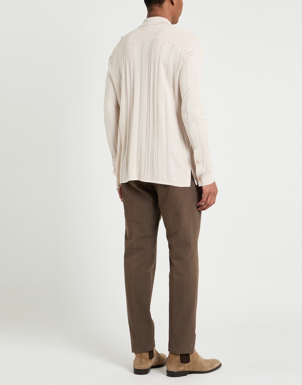 Brioni Mens Shirt in Beige