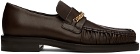 Martine Rose Brown Square Toe Loafers