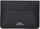 A.P.C. Black Andre Card Holder