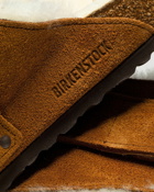 Birkenstock Kyoto Shearling Vl Mink Laf Brown - Mens - Sandals & Slides