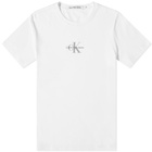 Calvin Klein Men's Monogram Logo T-Shirt in White