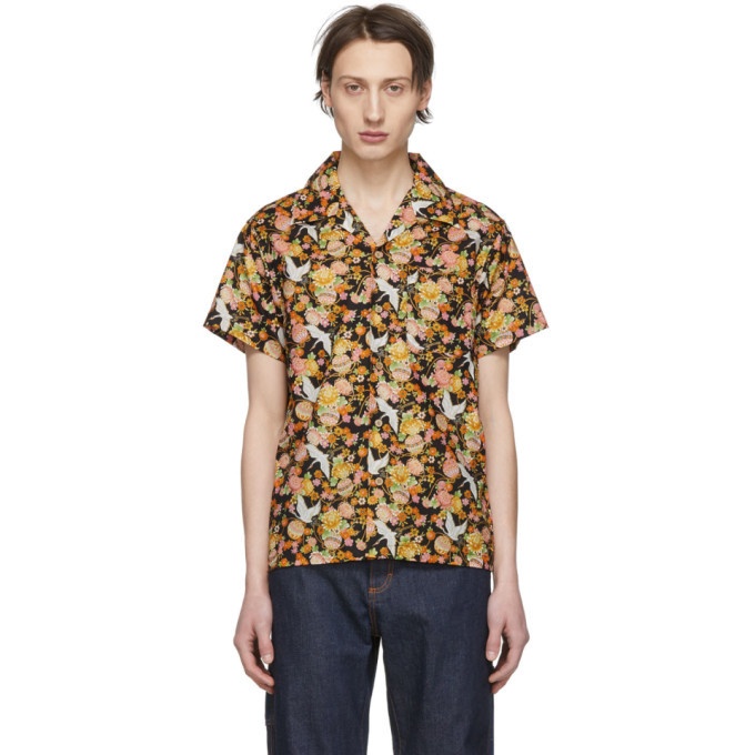 Naked and Famous Denim Multicolor Japan Tsuru Festival Shirt Naked and ...