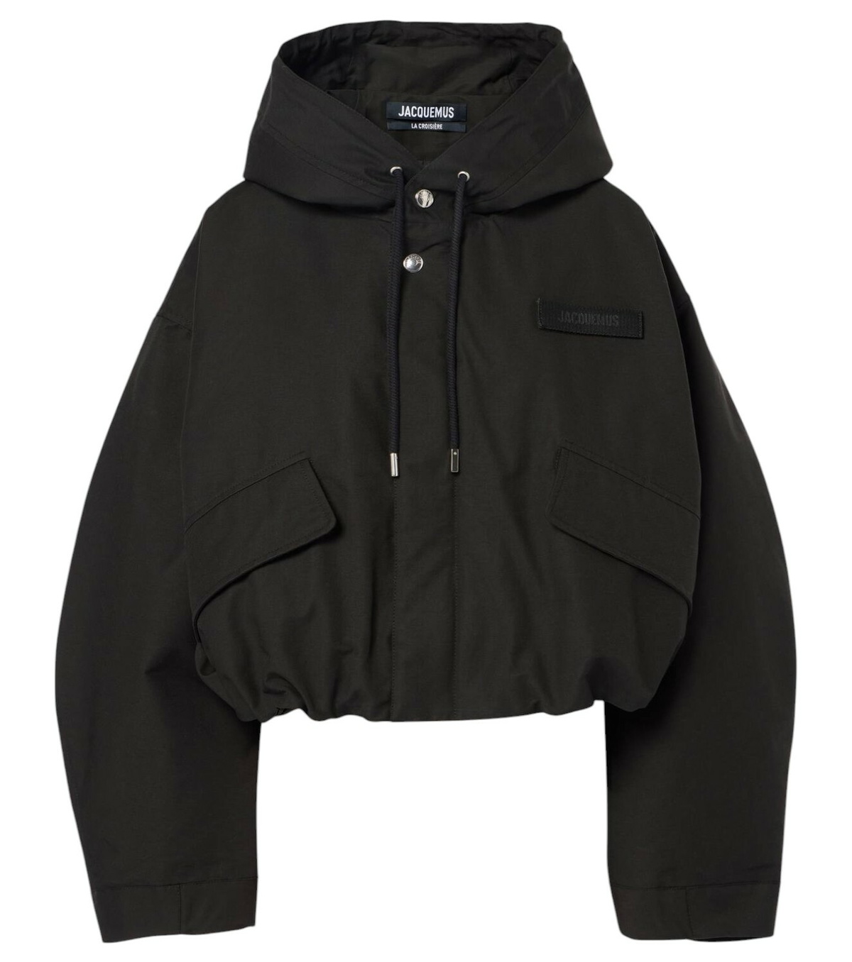 JACQUEMUS Black La Casa 'La parka courte Caraco' Jacket