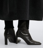 Toteme Leather ankle boots