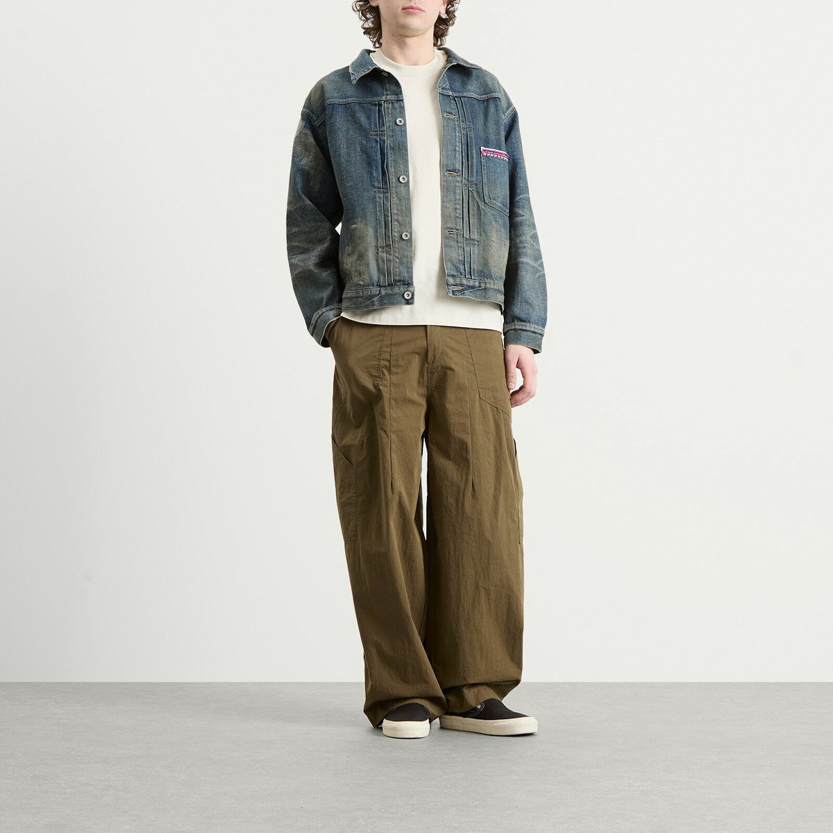 Neighborhood Men's Savage Denim Type-1 Jacket in Indigo