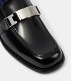 Burberry Tower leather loafers