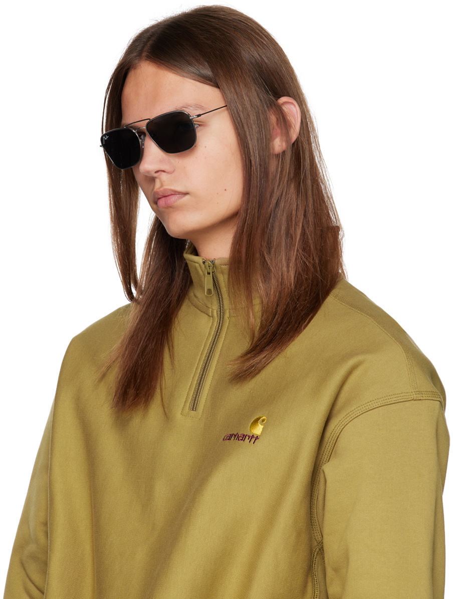 Ray-Ban Gunmetal Caravan Reverse Sunglasses Ray Ban