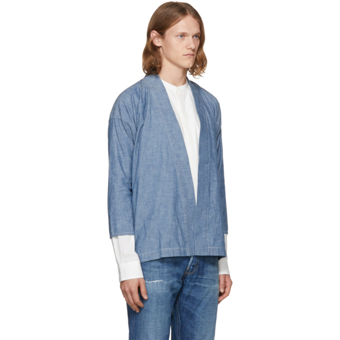 Visvim Blue Noragi Cardigan Visvim