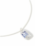 Bleue Burnham - Rose Sterling Silver Laboratory-Grown Sapphire Pendant Necklace