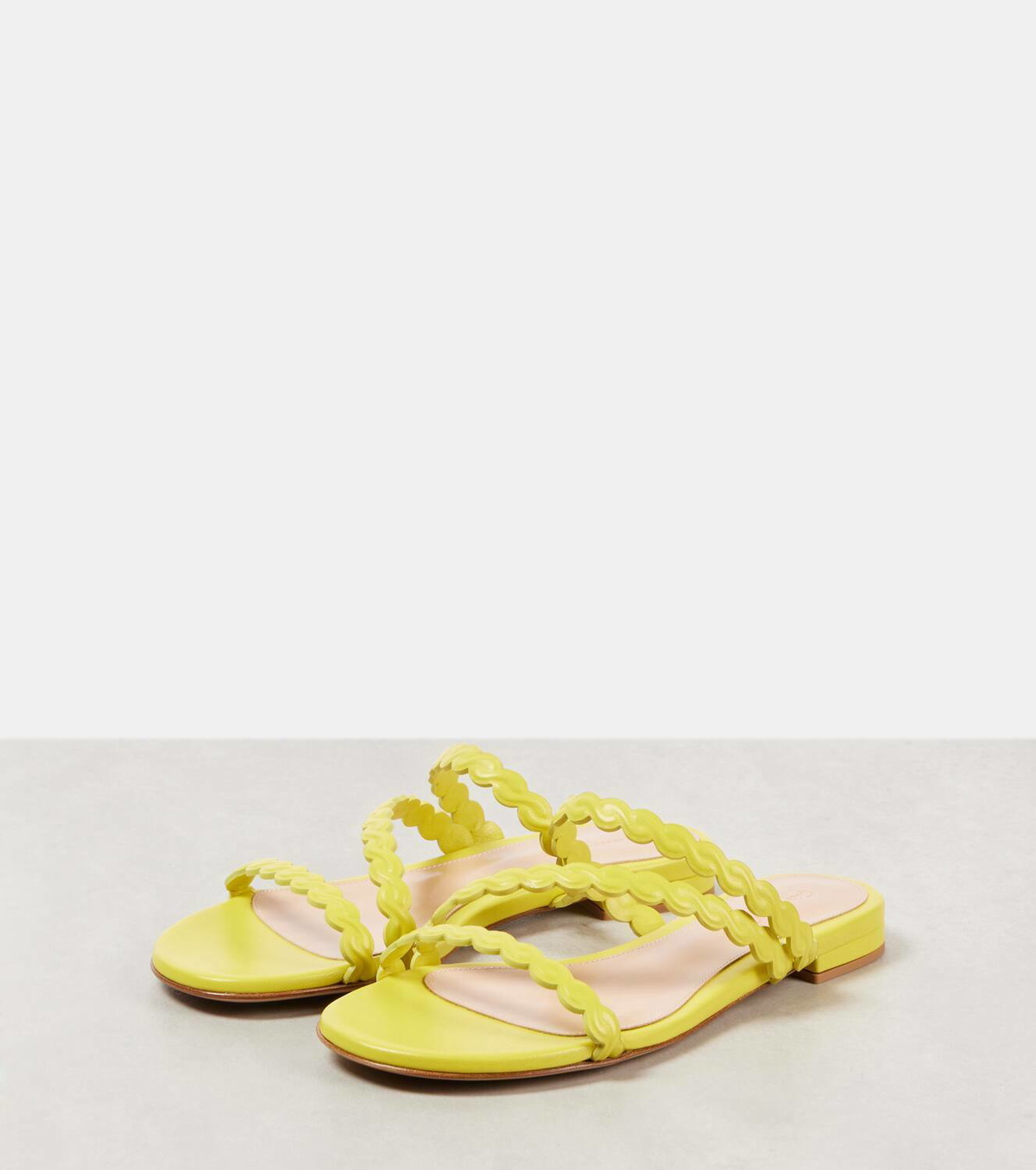 Gianvito Rossi Leather slides