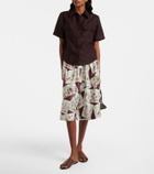 Loro Piana Emon silk Bermuda shorts