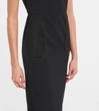 Fendi Wool shirt midi dress