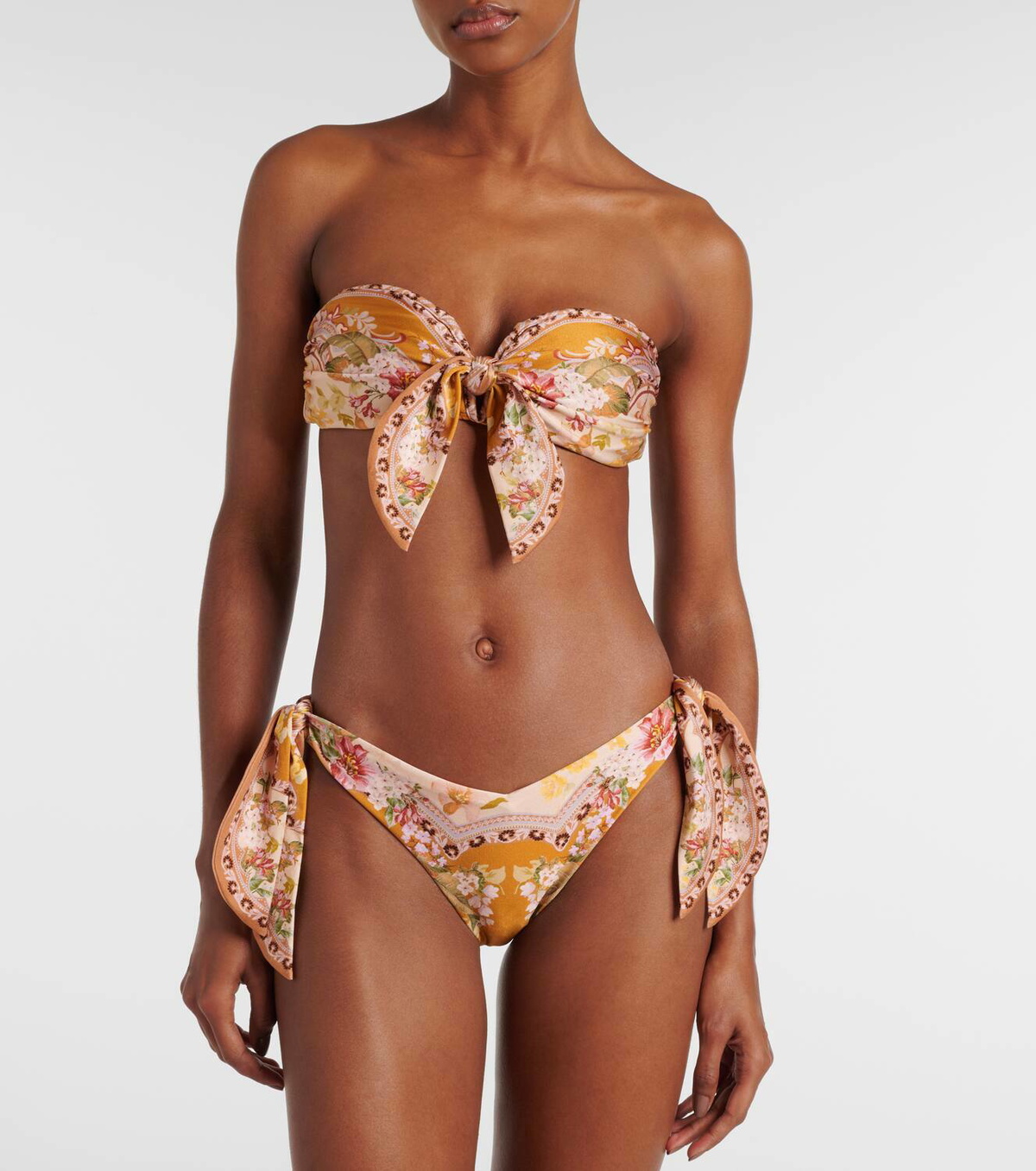 【Zimmermann】Wylie Scarf Tie floral bikini Zimmermann Wylie Scarf Tie floral bikini Zimmermann