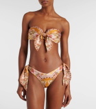 Zimmermann Wylie Scarf Tie floral bikini
