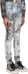 AMIRI Indigo Wes Lang Sketch Jeans