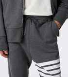 Thom Browne 4-Bar cotton jersey sweatpants