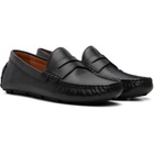 Polo Ralph Lauren Black Anders Leather Driver Loafers