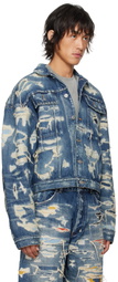 B1ARCHIVE Indigo Trucker Denim Jacket