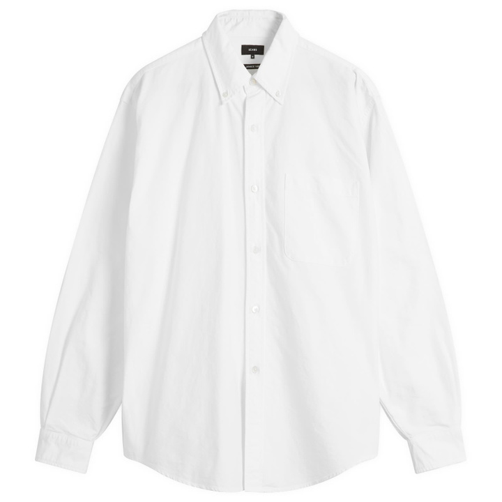Photo: BEAMS Men's Heavy Oxford Button Down Shirt in White