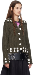 Chopova Lowena Gray Starboard Cardigan
