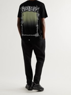GIVENCHY - Oversized Printed Cotton-Jersey T-Shirt - Black - XS