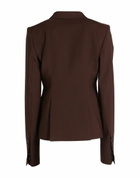 Rick Owens Womens Blazer in Brown