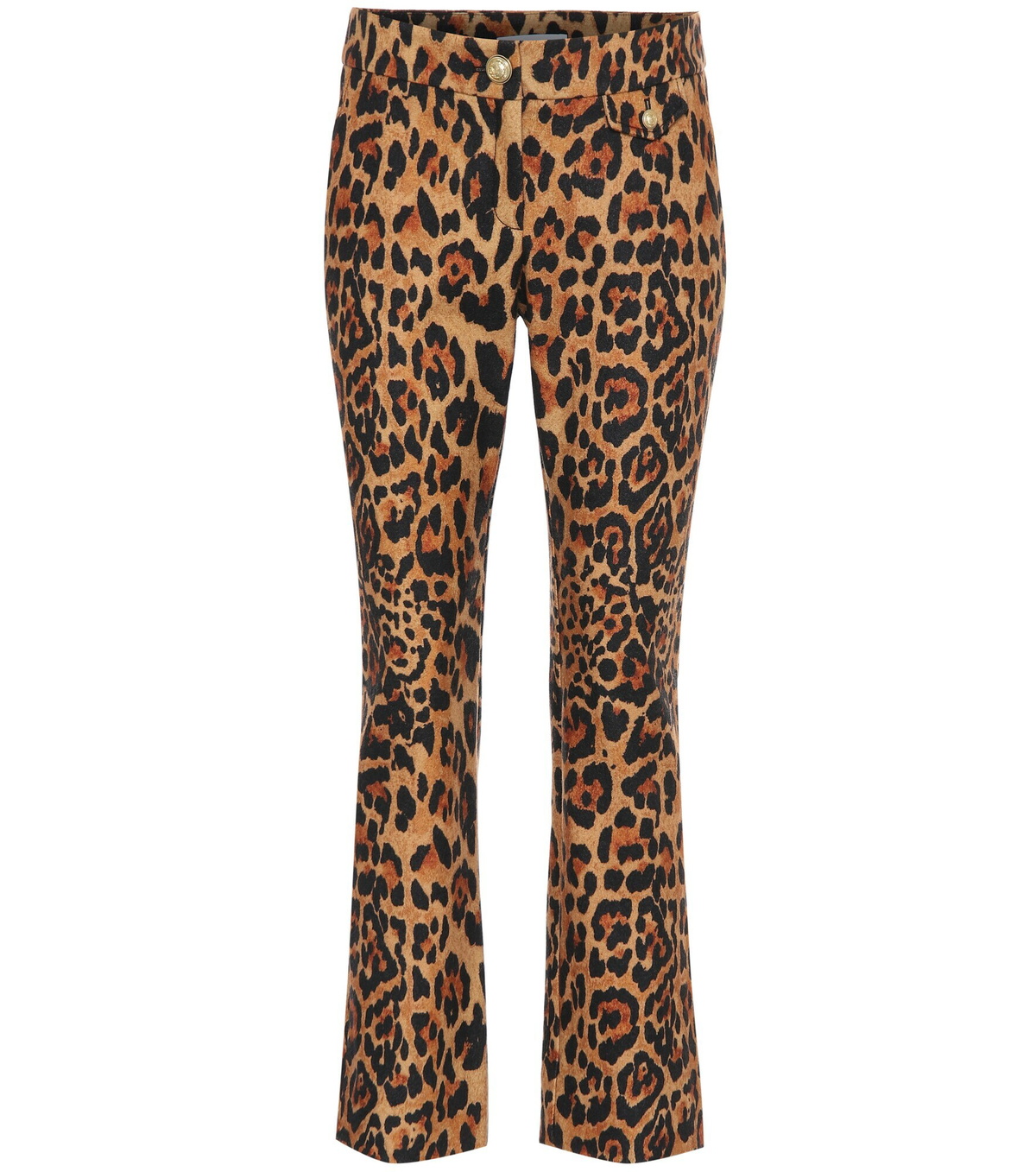 Paco Rabanne - Leopard-print wool pants