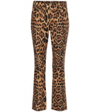 Paco Rabanne - Leopard-print wool pants